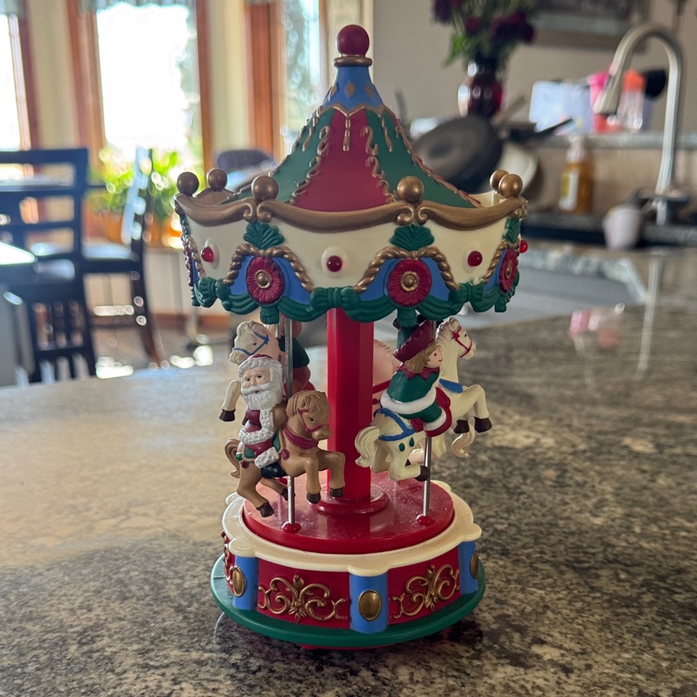 Avon Gift Collection Festive Carousel Christmas Decoration